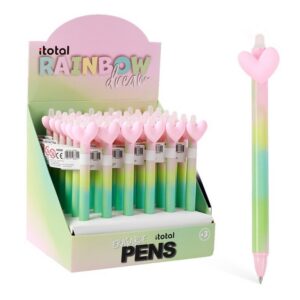 Bolígrafo Borrable RAINBOW DREAM - expositor 36 uds
