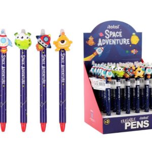 Bolígrafo Borrable SPACE ADVENTURE - expositor 36 uds
