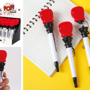 Bolígrafo Boxeo - expositor 24 uds