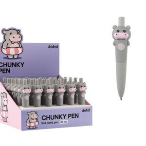 Boligrafo Chunky HIPPO - expositor 36 uds