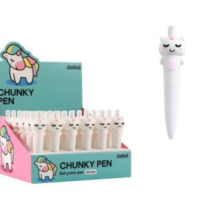 Boligrafo Chunky UNICORN - expositor 36 uds