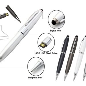 Bolígrafo con memoria USB 16 GB - expositor 12 uds