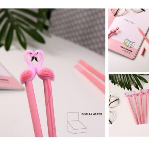 BOLIGRAFO FLAMENCO DISPLAY 48 UNI