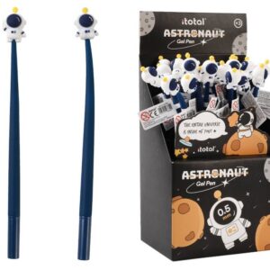 Bolígrafo Flexible Astronauta - expositor 24 uds