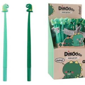 Bolígrafo Flexible Dinosaurio - expositor 24 uds