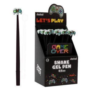 Bolígrafo flexible LET'S PLAY - expositor 24 uds