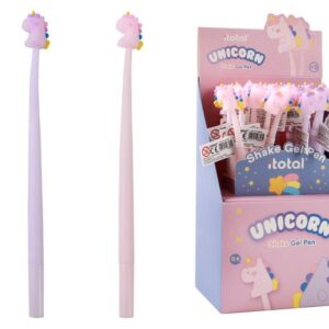 Bolígrafo Flexible Unicornio - expositor 24 uds