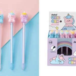 Bolígrafo Gel Unicornio - expositor 48 uds