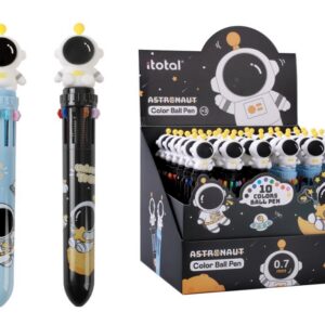 Bolígrafo Multicolor Astronauta - expositor 36 uds