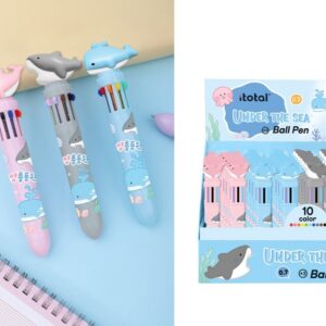 Bolígrafo Multicolor Delfín - expositor 36 uds