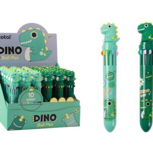 Bolígrafo Multicolor Dinosaurio - expositor 36 uds