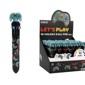 Bolígrafo Multicolor LET'S PLAY - expositor 36 uds