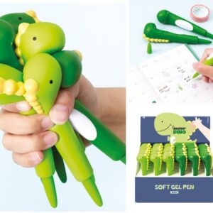 Bolígrafo Squishy Dinosaurio - expositor 36 uds