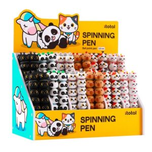 Boligrafos Spinner surtidos - expositor 48 uds