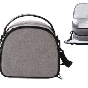 Bolsa de almuerzo gris