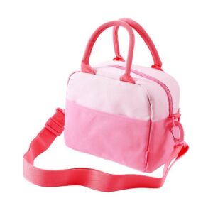 Bolsa de almuerzo rosa pastel