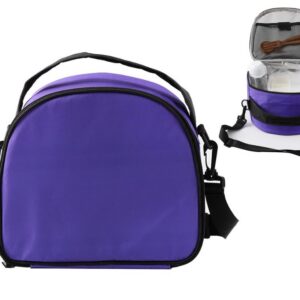 Bolsa de almuerzo violeta