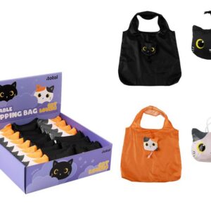 Bolsa de Compras plegable CAT - expositor 36 uds