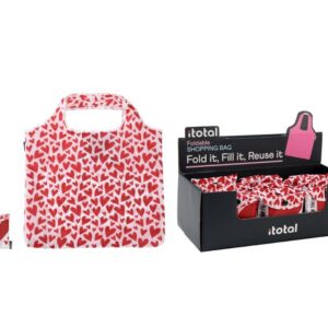 Bolsa de la compra FOLLOW YOUR HEART - expositor 24 uds
