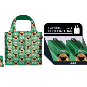 Bolsa de la compra PUG - expositor 24 uds