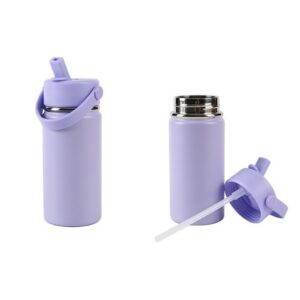 Botella Térmica 400 ml con asa lila