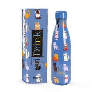 Botella Térmica 500 ml BLUE CATS