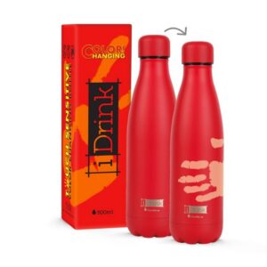 Botella Térmica 500 ml CHANGE COLOR rojo
