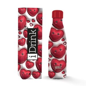 Botella Térmica 500 ml FOLLOW YOUR HEART 3D