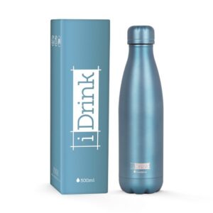 Botella Térmica 500 ml verde metalizado