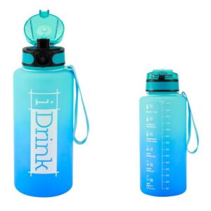 Botella Tritan 1500 ml azul