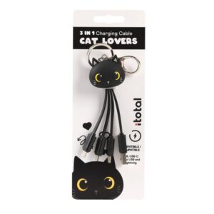 Cable 3 en 1 BLACK CAT