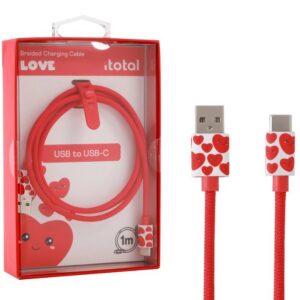 Cable USB - USB-C FOLLOW YOUR HEART