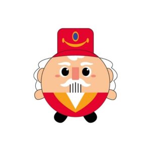 Cojín squishy NUTCRACKER