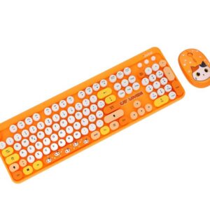 Conjunto de Teclado y Ratón ORANGE CAT (IT)