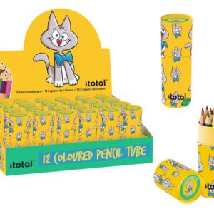Crayones con estuche Kids C THE CAT - expositor 24 uds