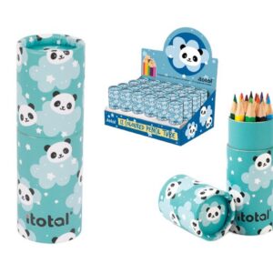 Crayones con estuche Kids PANDA - expositor 24 uds