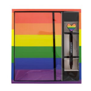 Cuaderno A5 + Bolígrafo LOVE IS LOVE