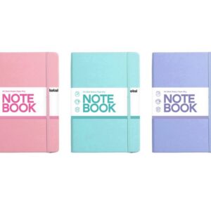 Cuadernos A5 pastel surtidos