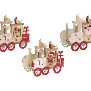 Decoración de Navidad en madera.