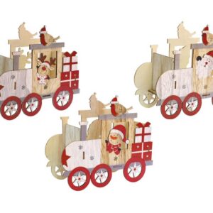 Decoración de Navidad en madera.