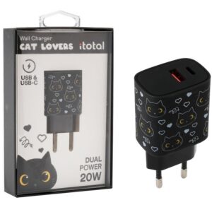 Enchufe USB BLACK CAT