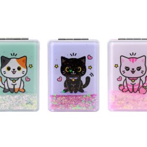 Espejos de bolsillo surtidos CAT - expositor 12 uds