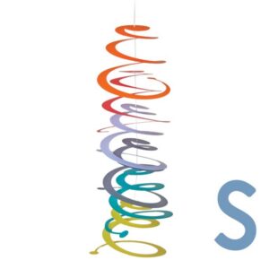 ESPIRALES PARA COLGAR SET 6 COLORES - PEQUEÐAS