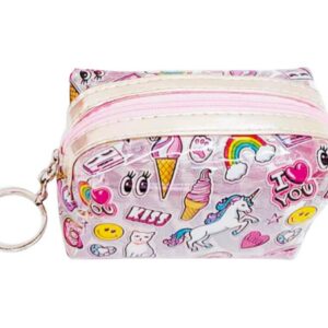 Estuche llavero transparente en PVC