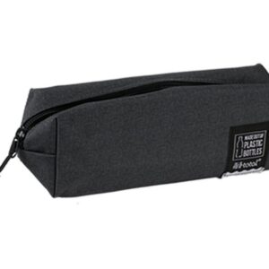 Estuche RPET gris oscuro