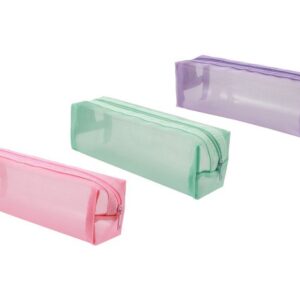 Estuches Mesh pastel surtidos
