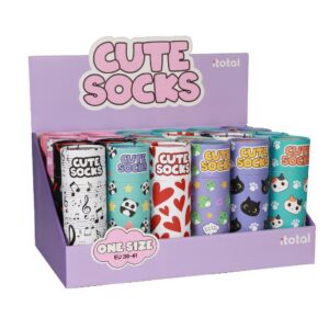 Expositor de sobremesa para calcetines