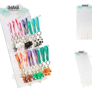 Expositor de sobremesa para llaveros