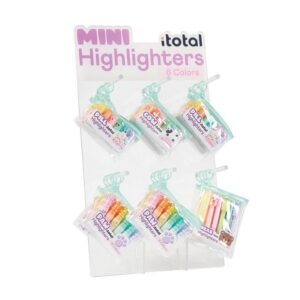 Expositor de sobremesa para mini resaltadores