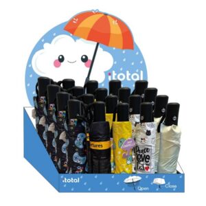 Expositor de sobremesa para paraguas